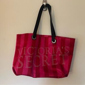Y2K Victoria’s Secret Striped Tote